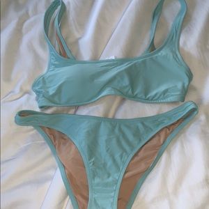 Jcrew bikini top and bottom both size small